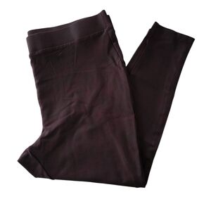 Torrid Rich Burgundy/Eggplant Leggings Size 3X